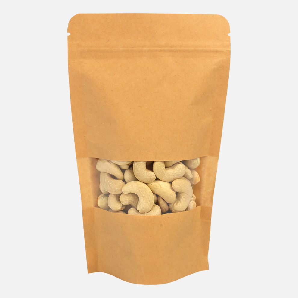 Kraft Standy pouch with Window - Magic Eco