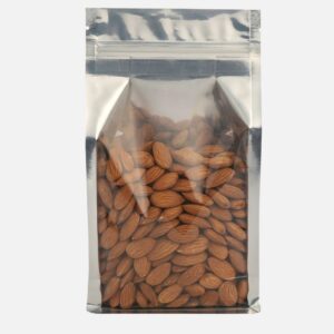 Clear Silver Octagon Pouch (Pack of 50)