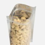 Clear Silver Standy Pouch with Zipper - Magic Eco