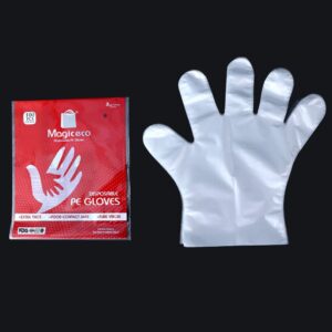 DISPOSABLE POLYTHENE HAND GLOVES